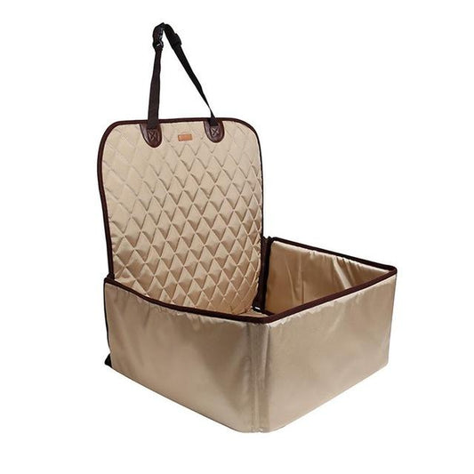 مقعد سيارة مرتفع للكلب — الراحة والأمان أثناء الرحلة