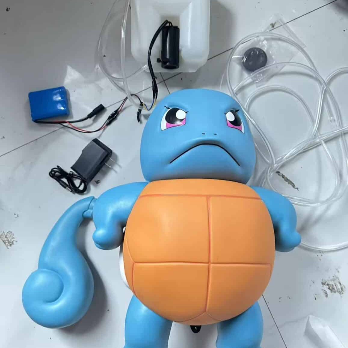 Figurita Pulverizadora Auto — Un Chorro de Agua Que Hace Sonreír