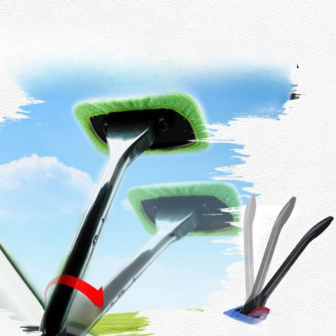 Reinigingsborstel Voor De Binnenkant Van De Voorruit