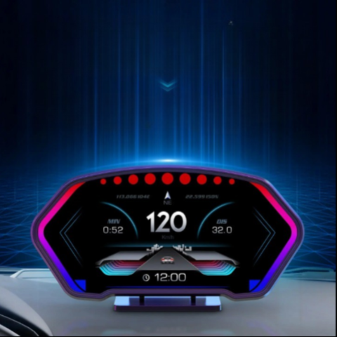 運転用デジタルディスプレイ – 一目でわかる速度と情報