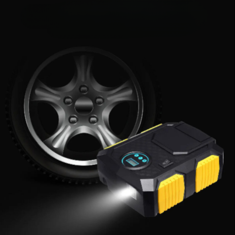 Tragbarer 12V-Luftkompressor – Schnelles und müheloses Aufpumpen