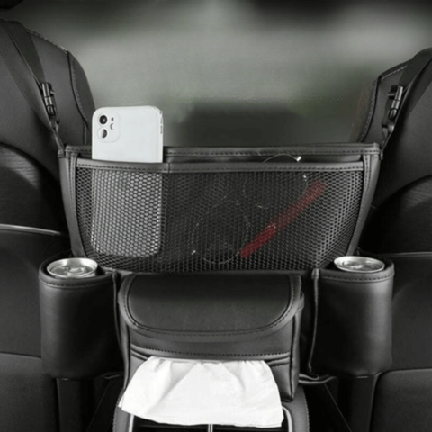 Bilorganisator med flere lommer — Praktisk oppbevaring