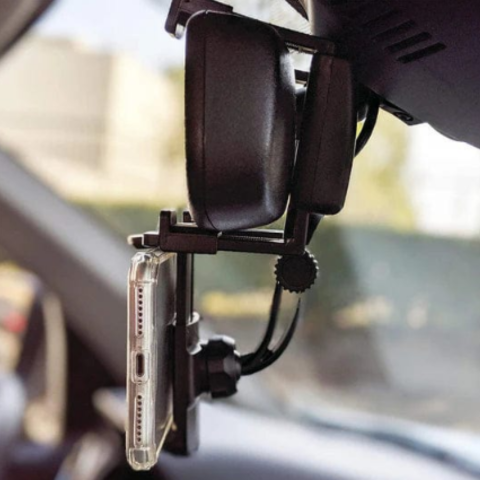 Podpora telefonu pro zrcátko – hands-free a bezpečná jízda