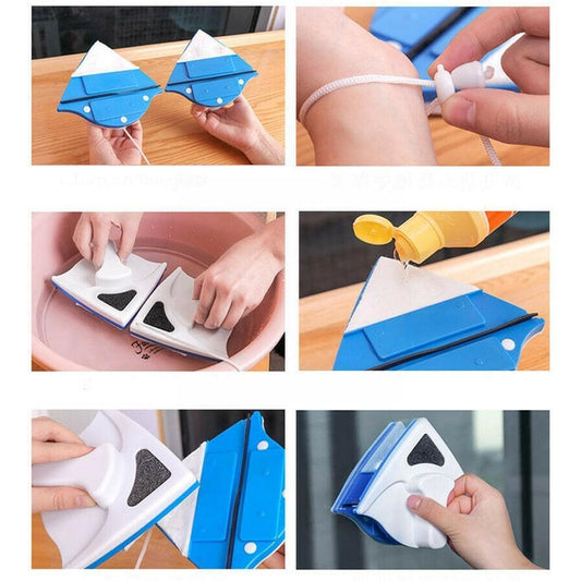 Magnetický čistič oken pro auto