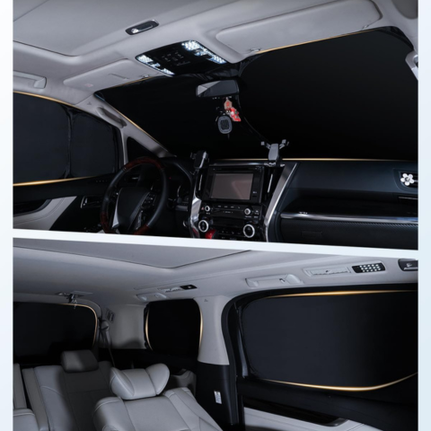 Mukautettu aurinkosuojus Toyota 4Runner 2010-2024 – Maksimaalinen sisätila suoja