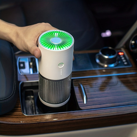 Luchtreiniger Auto — Draagbaar en USB-oplaadbaar