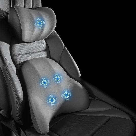 Cuscino lombare massaggiante per sedili auto - Comfort e relax in viaggio