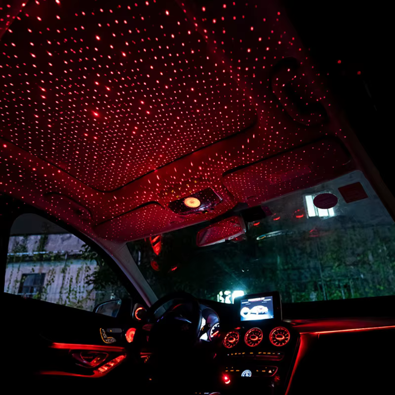 Éclairage LED Étoilé Pour Toit De Voiture — Ambiance Nocturne Magique