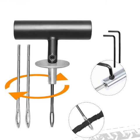 Auton rengaskorjaussetti — Käytännölliset työkalut 100 osaa