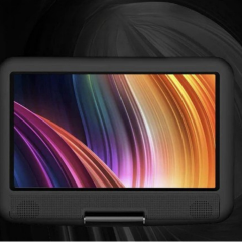 مشغل DVD محمول مع منفذ SD و USB — شاشة واضحة وعملية