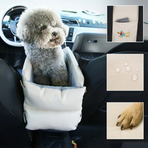 Cesto Auto Per Piccolo Cane — Sicurezza E Comfort In Auto