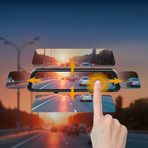 Espejo retrovisor con cámara de reversa – Seguridad y Conectividad Total