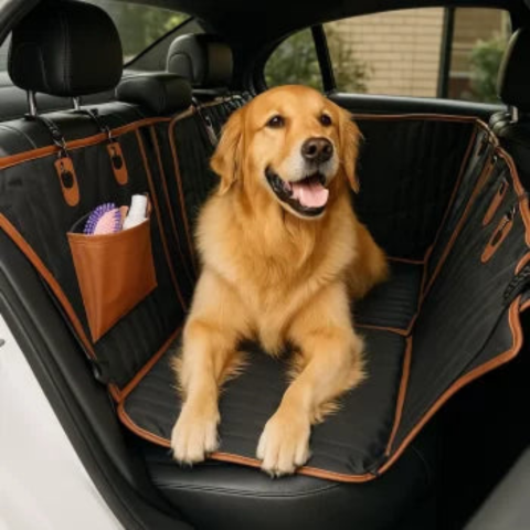 犬用車のシートカバー — 日常の快適さと安全性