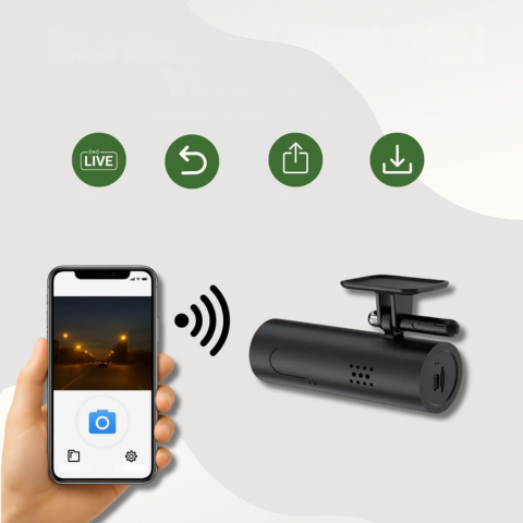 Cámara Embarcada Coche — Imágenes Nítidas y Instalación Fácil