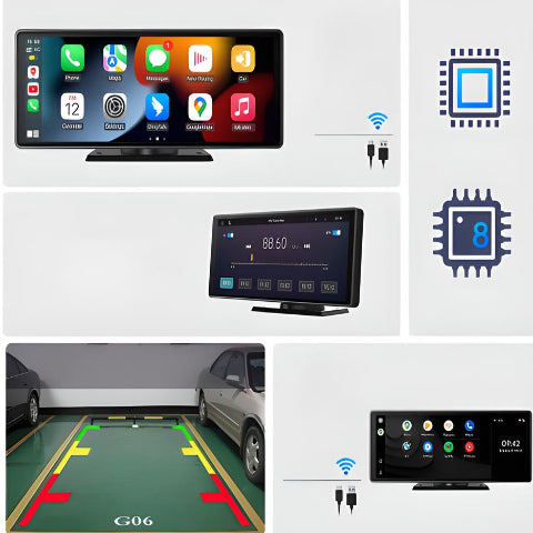 Älykäs Auto-ohjaamo – Yhdistetty ja Toimiva