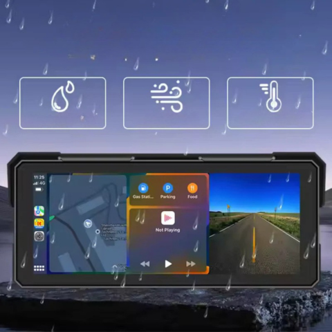 Multimedia-System Motorrad — GPS, Musik & Intelligente Steuerung
