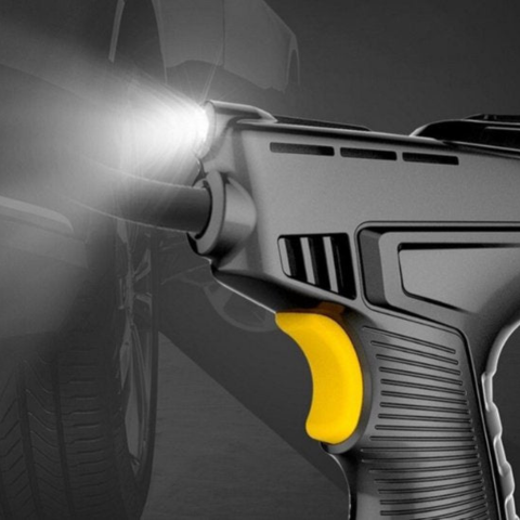 Bærbar Luftkompressor — Intelligent Pumpe med LCD-skærm