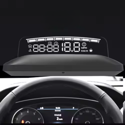 Head-Up Display For Car – Speed And Real-Time Data
