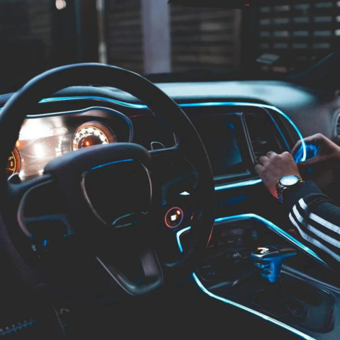 Auto Lichtstreifen – RGB Innenraum Ambiente