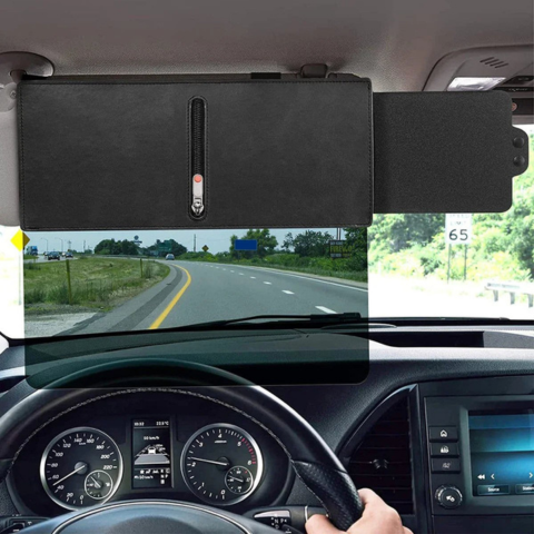 Extensie Parasolar Auto — Protecție Anti-Orbire