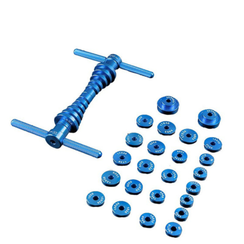 Zestaw Narzędzi do Łożysk Rowerowych — Kompletny Zestaw Przenośny