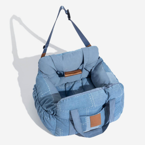 Cesta Portátil Para Perros — Confortable En Casa Y En Coche