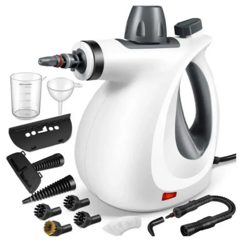Limpiador de Vapor Multifuncional para Coche — Limpieza Profunda y Potente