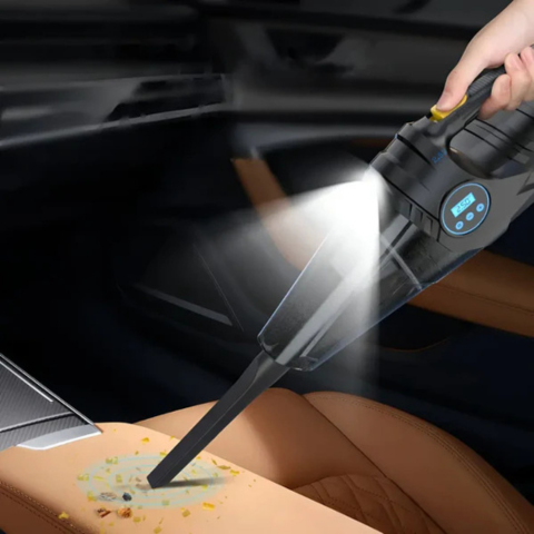 Multifunkčný automobilový vysávač — okamžité čistenie a nafukovanie