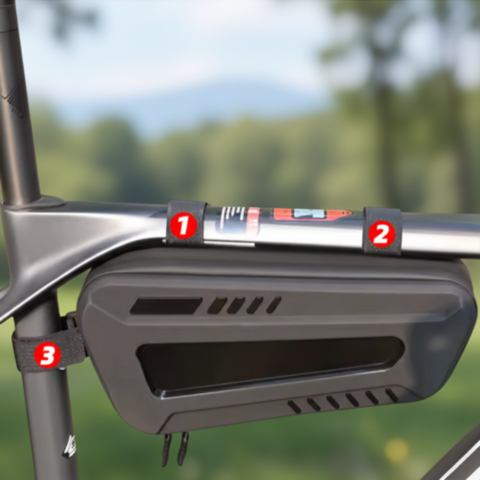 Stiv Vandtæt Styrtaske — Praktisk Opbevaring Til Cykel