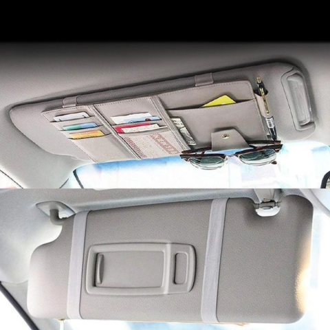 Bilorganisator for solskjerm — Hold tilbehøret ditt innen rekkevidde