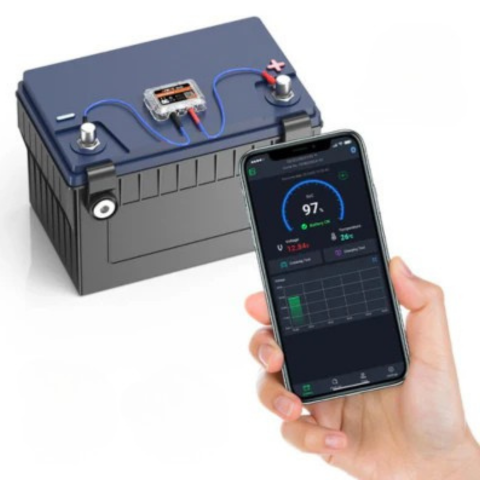 Tester di Batteria per Auto con Monitoraggio Bluetooth — Verifica Veloce e Prestazioni Ottimali