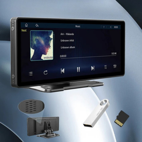 Pantalla táctil inalámbrica para coche: control inteligente y diseño elegante