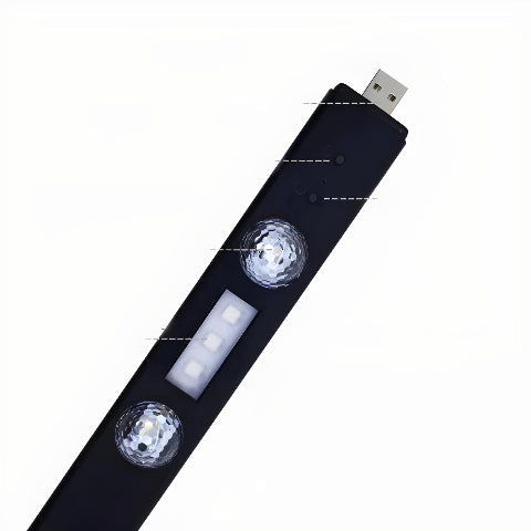 אור LED לרכב אלחוטי - פנים רכב מעוצב