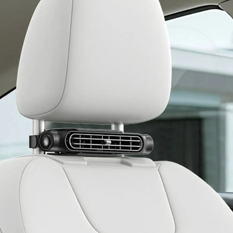 Car Seat Fan – Attachment to Headrest