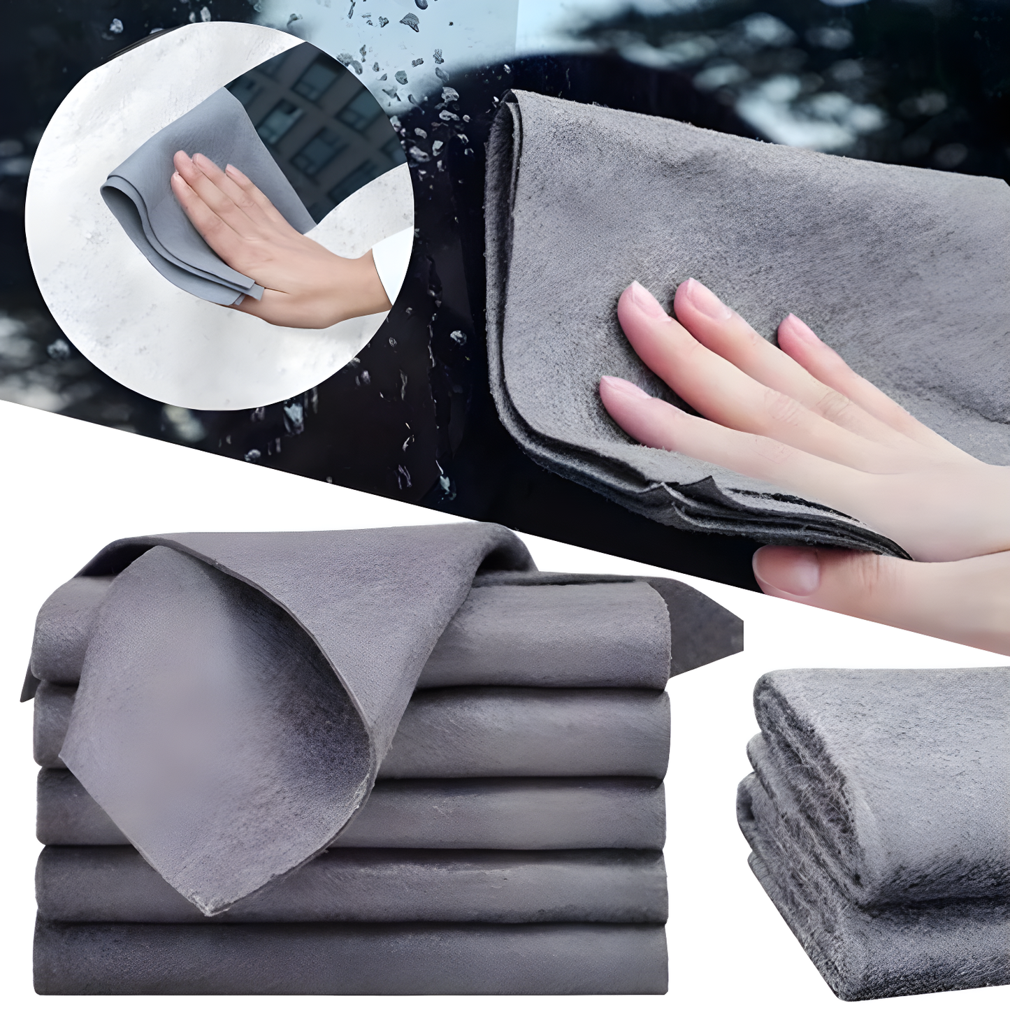 Chiffon in microfibra per auto ultra assorbente – Pulizia carrozzeria senza graffi