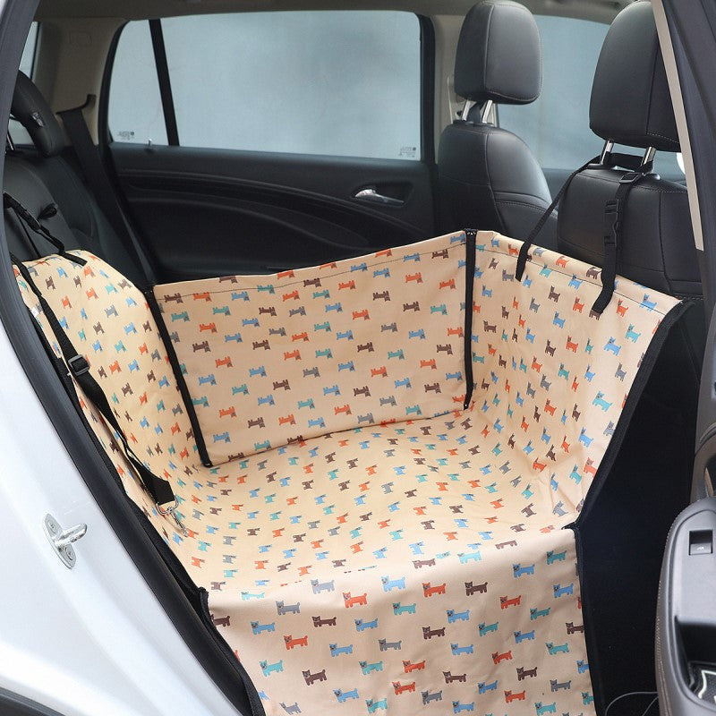 Asiento de coche impermeable para perros – Viaja tranquilamente 