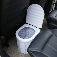 Toilette Pliable De Voyage — Compacte Et Facile À Transporter