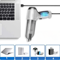 Vezeték nélküli Kézi Porszívó Autóhoz – Erős, Könnyű & USB Töltésű 