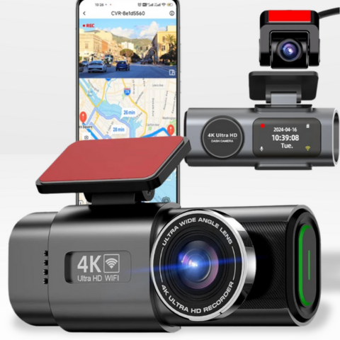 Telecamera per auto 4K UHD – Sicurezza e alta definizione 
