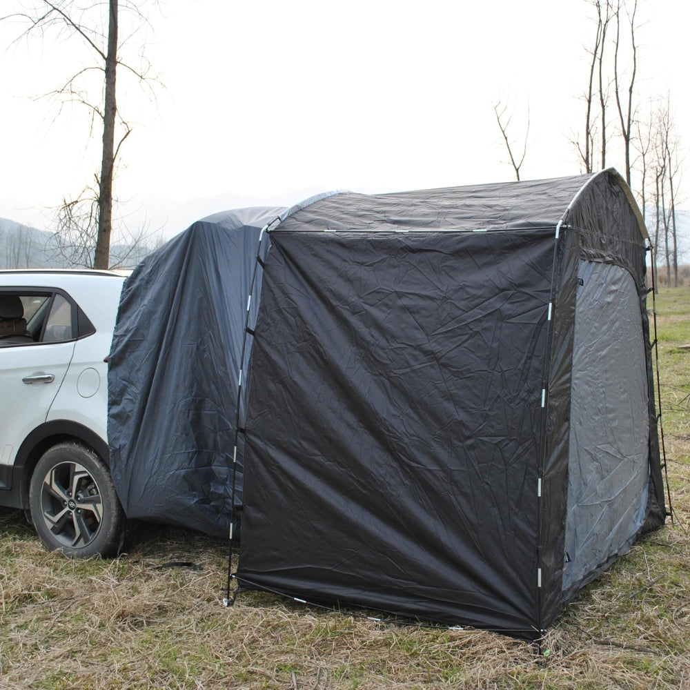 Tienda de maletero para coche — Espacio protegido y cómodo al aire libre 