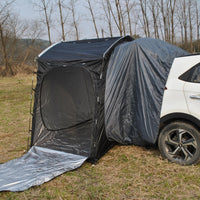 Tienda de maletero para coche — Espacio protegido y cómodo al aire libre 