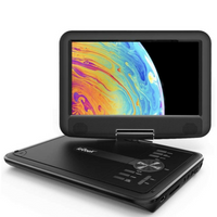 Tragbarer DVD-Player mit SD- und USB-Anschluss — Klarer und praktischer Bildschirm 