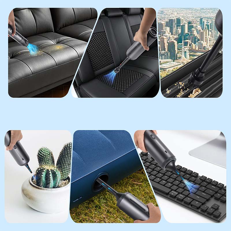 Krachtige snoerloze autostofzuiger - snel schoonmaken en handig in gebruik