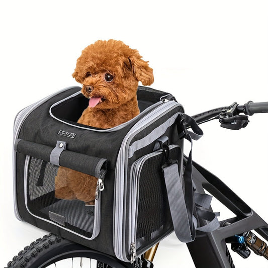 ペット用自転車カゴ — 小型犬や猫に最適 