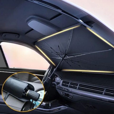Parasola Compacto Para Parabrisas – Instalación Rápida y Eficaz 