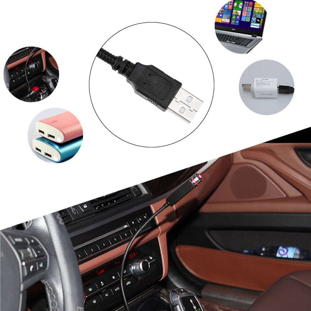 Illuminazione LED Stellare Per Tetto Di Auto — Atmosfera Notturna Magica 