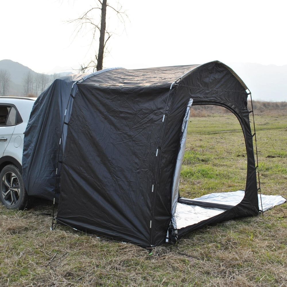 Tienda de maletero para coche — Espacio protegido y cómodo al aire libre 