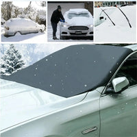 Couverture Magnétique Pare-Brise — Protection Contre Givre Et Neige