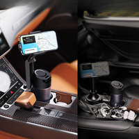 Tukipuhelin Auto – Kiinnitys Juomalasiin 