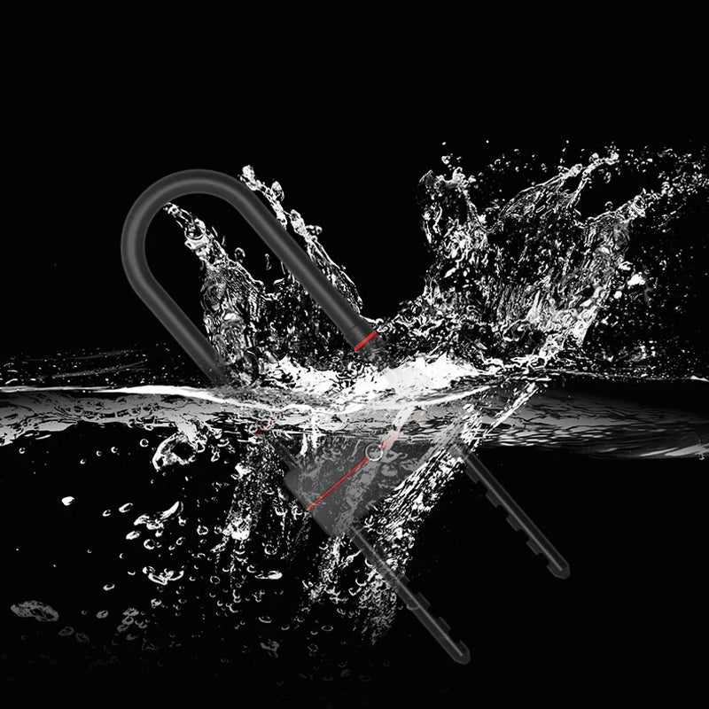Bluetooth a odtlačok prsta pre pripojený zámok na bicykel 